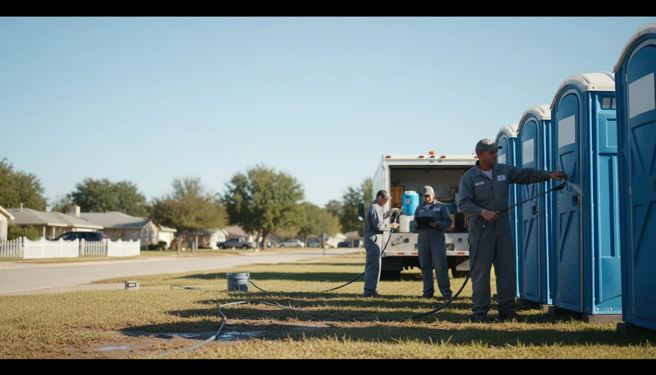 Long-Term Portable Toilet Rental in Sauk Centre, MN near me